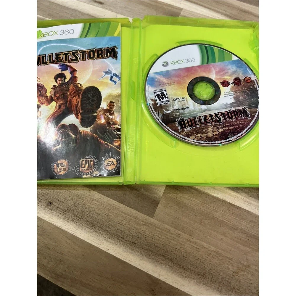 Bulletstorm - Epic Edition (Microsoft Xbox 360,‎ 2011) Complete and Tested